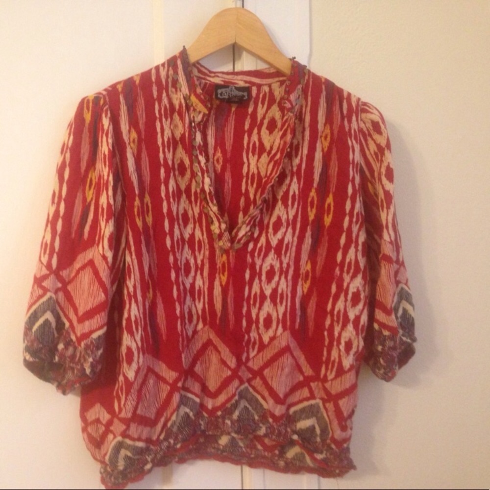 Cute tribal top